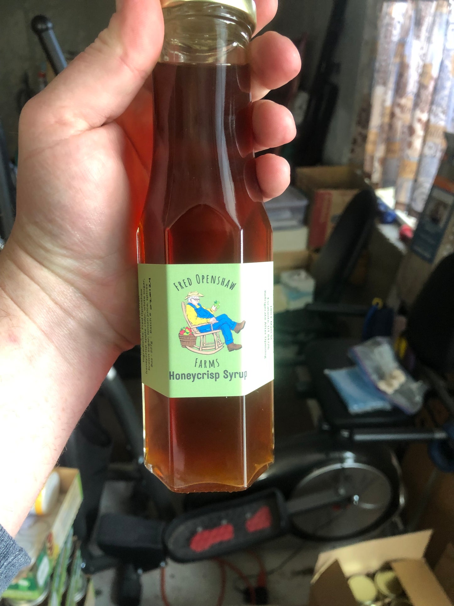 Honeycrisp Apple Cider Syrup